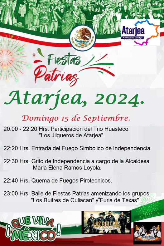 Programa fiestas patrias.